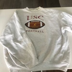 USC football crew neck